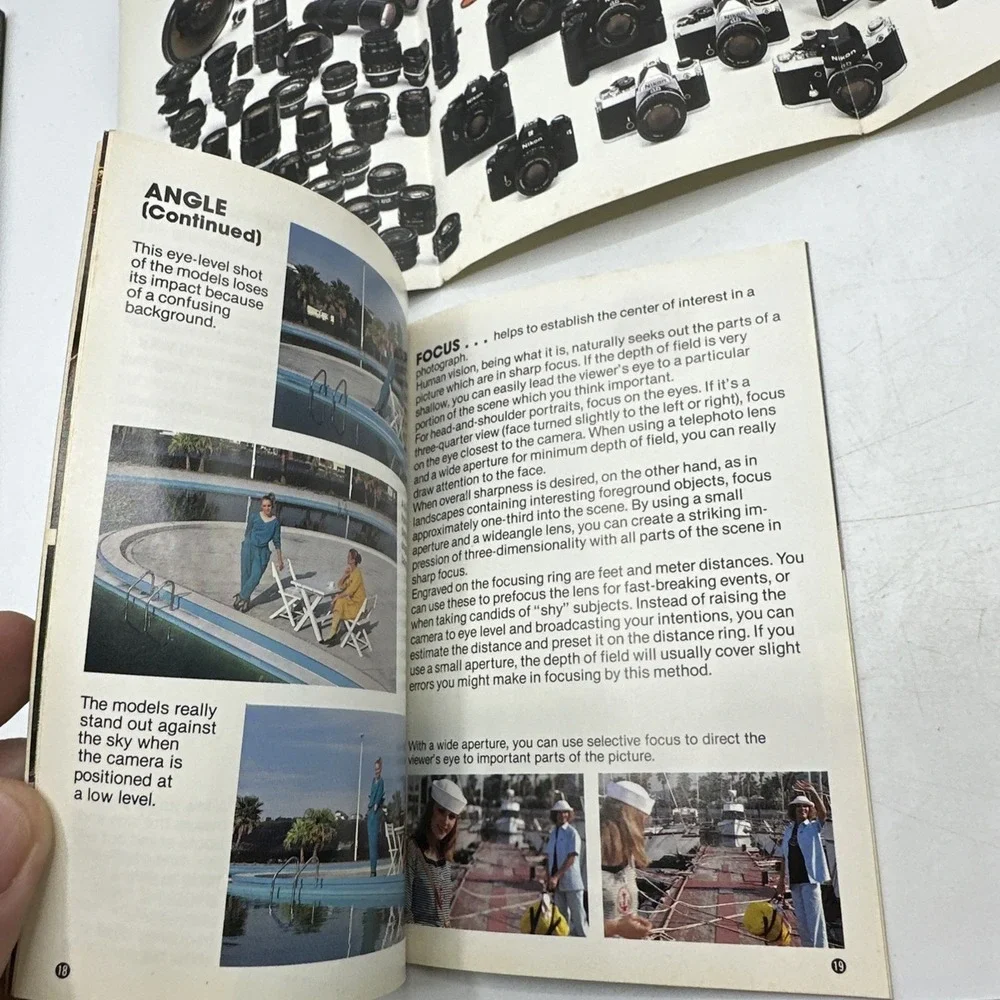 Nikon EM Photo Guide And The Nikon System Poster. #8009-03m 8026-07 PEC